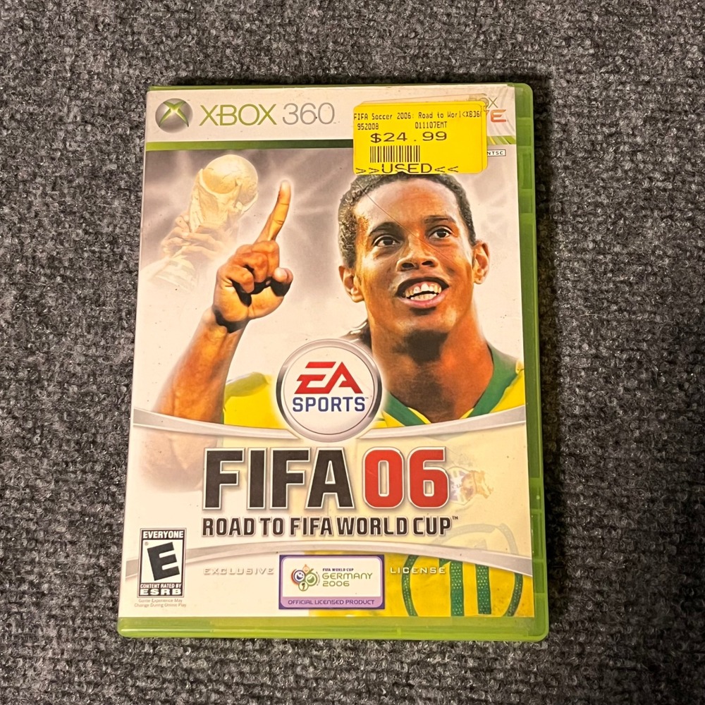 FIFA 06 Road to FIFA World Cup Xbox 360 EA Sports Soccer Game